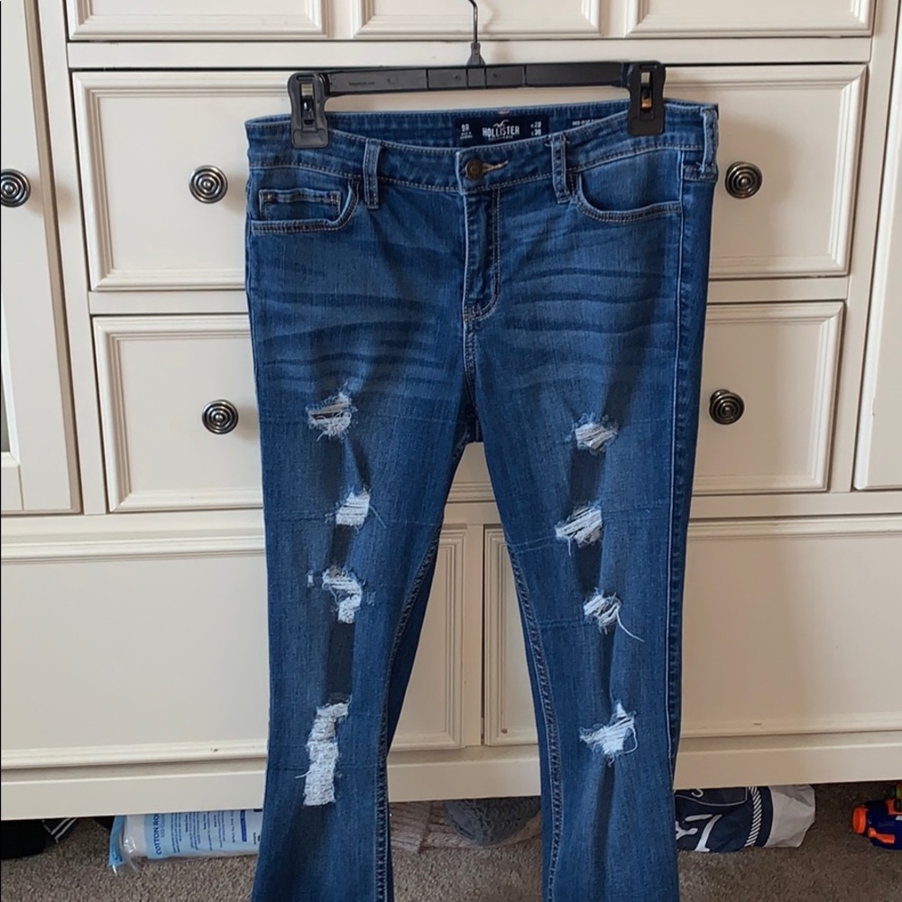 Mid rise skinny jeans size 9